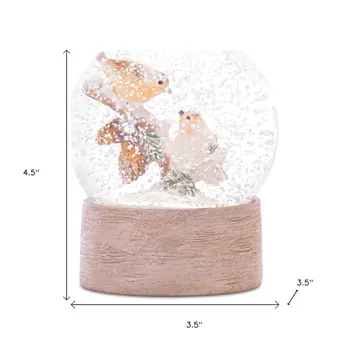 5" Beige Resin Tabletop Sculpture