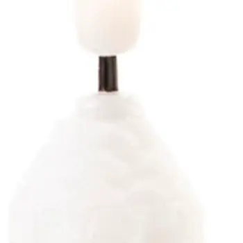 Set of Two White Flameless Taper Candles