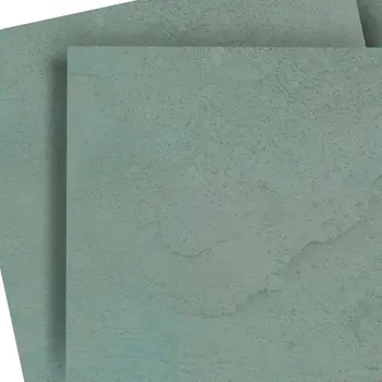 12" x 12" Gray Vinyl Arabesque Peel And Stick Removable Tiles