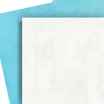 5" x 5" Blue Vinyl Arabesque Peel And Stick Removable Tiles