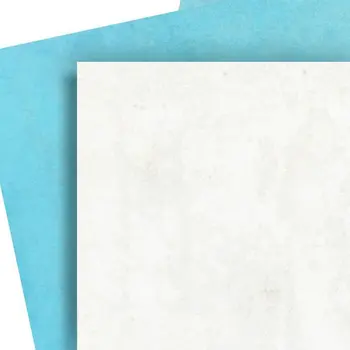 12" x 12" Blue Vinyl Arabesque Peel And Stick Removable Tiles