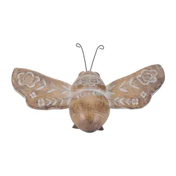 Set of Four Brown Polyresin Tabletop Sculpture