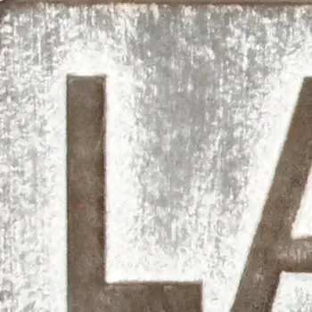 7" X 36" Gray Lake House Metal Wall Decor