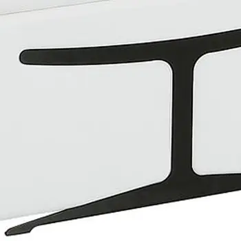 White Italian Leather Power Reclining U Shaped Eight Piece Corner Sectional With Console
