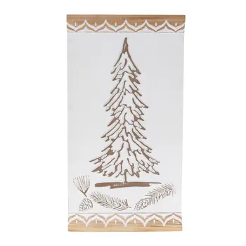 None White And Brown Framed Wall Art