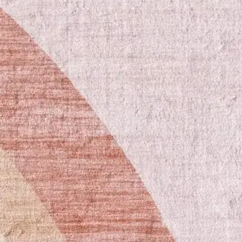 5' X 8' Pink Blue And Green Juvenile Rainbows Youthful Area Rug