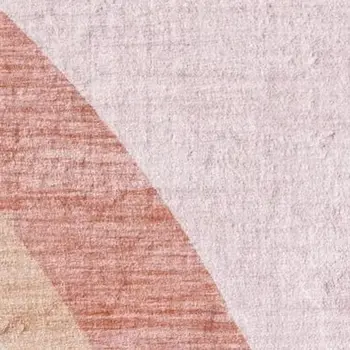 5' X 8' Pink Blue And Green Juvenile Rainbows Youthful Area Rug