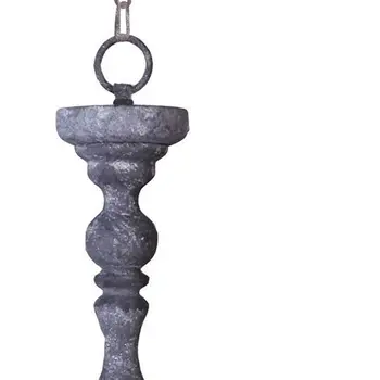 Brown Cylinder Metal Dimmable Chandelier With Khaki Shades
