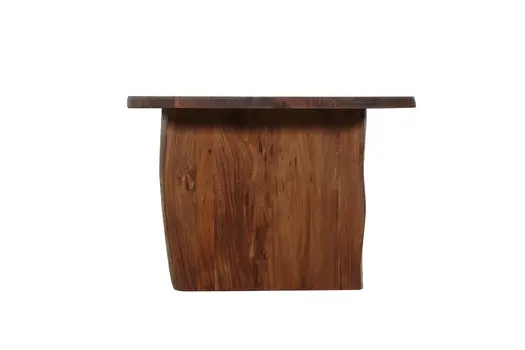15 Piece Brown Solid Wood Dining Set with 14