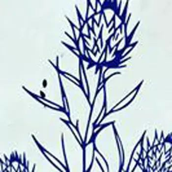 12" x 12" Blue Vinyl Arabesque Peel And Stick Removable Tiles