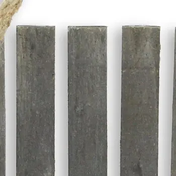 Gray Wood 870 Ounce Distressed Hanging Planter