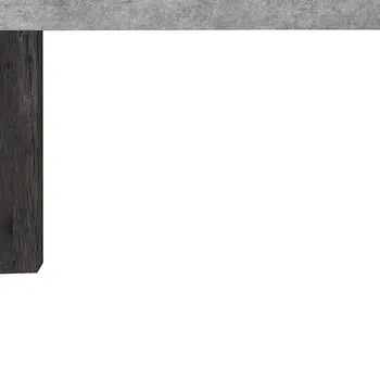 60" Gray Wood Dining Table