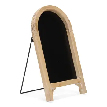 16" Natural Wood Tabletop Easel Chalk Board