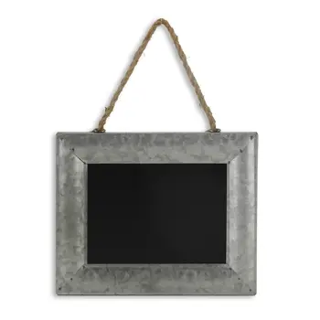 8" X 10" Gray Metal Hanging Chalkboard