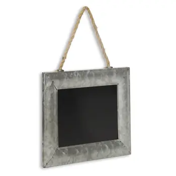 8" X 10" Gray Metal Hanging Chalkboard