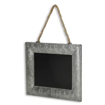 8" X 10" Gray Metal Hanging Chalkboard