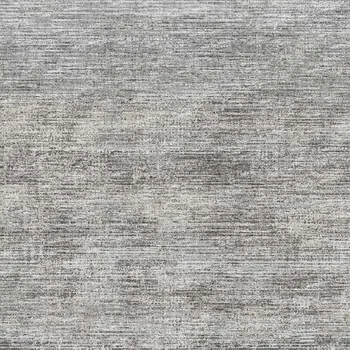 8' X 10' Silver And Charcoal Abstract Washable Indoor Outdoor Area Rug