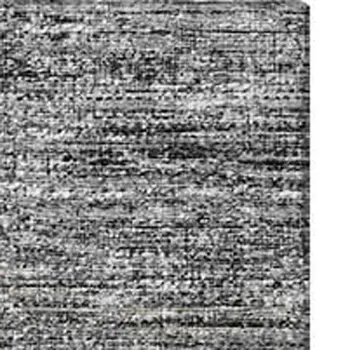 9' X 12' Gray And Ivory Abstract Washable Indoor Outdoor Area Rug