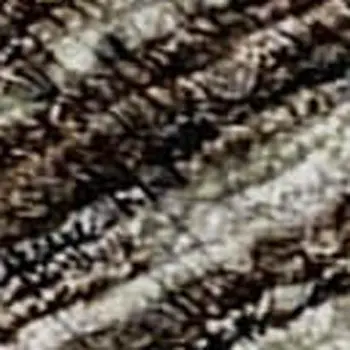 5' X 8' Brown And Gray Abstract Washable Indoor Outdoor Area Rug