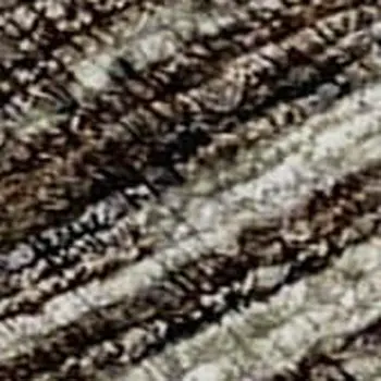 9' X 12' Brown And Gray Abstract Washable Indoor Outdoor Area Rug