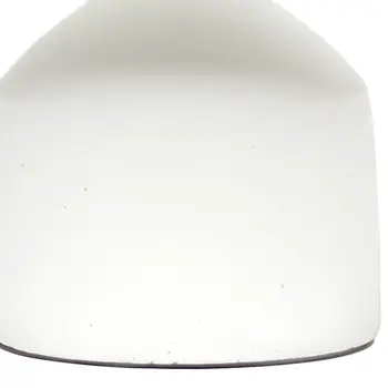 9" Off White Concrete Novelty Table Lamp With White Drum Shade