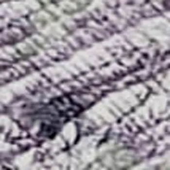 9' X 12' Purple And Ivory Abstract Washable Area Rug With UV Protection