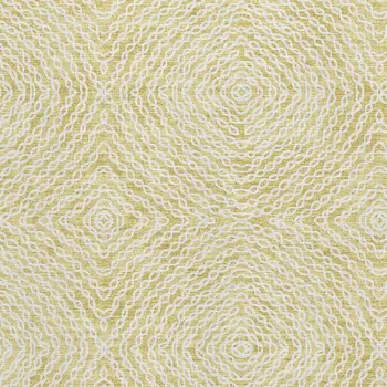 10' X 14' Gold And Ivory Geometric Washable Area Rug With UV Protection