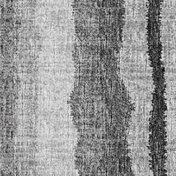 5' X 8' Graphite And Ivory Abstract Washable Area Rug With UV Protection