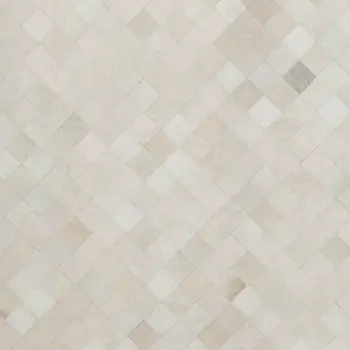 8' X 10' Ivory And Gray Geometric Washable Area Rug With UV Protection