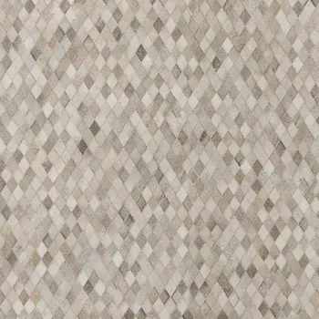 3' X 5' Gray Ivory And Beige Geometric Washable Area Rug With UV Protection