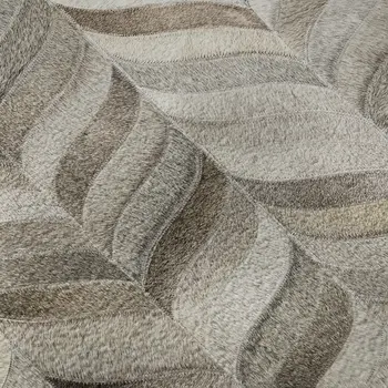 3' X 5' Gray And Ivory Geometric Washable Area Rug With UV Protection