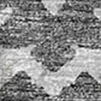 8' X 10' Gray Ivory And Gold Floral Medallion Washable Area Rug With UV Protection