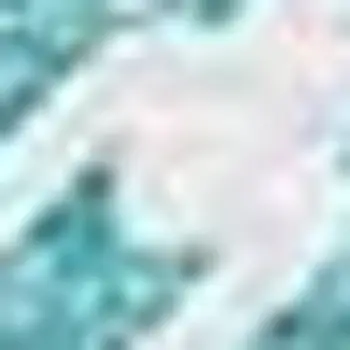 10' X 14' Aqua And White Houndstooth Washable Area Rug With UV Protection