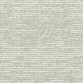3' X 5' Light Gray And Ivory Striped Washable Area Rug With UV Protection