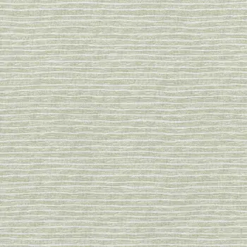 10' X 14' Light Gray And Ivory Striped Washable Area Rug With UV Protection