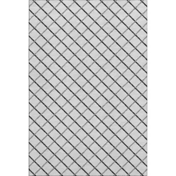10' X 14' Gray And Black Geometric Washable Area Rug With UV Protection
