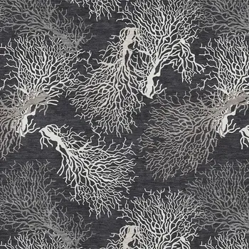 3' X 5' Midnight And White Geometric Washable Area Rug With UV Protection