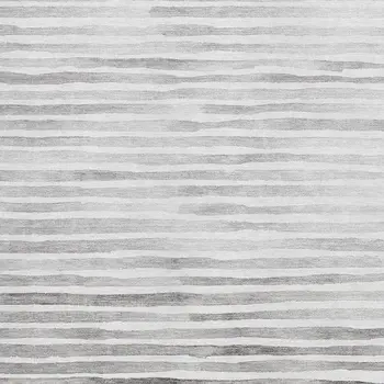 9' X 12' Gray And Charcoal Geometric Washable Area Rug With UV Protection