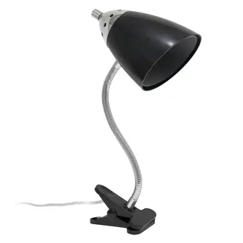 18" Black Swing Arm Table Lamp