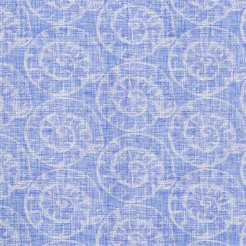 3' X 5' Blue And Ivory Geometric Washable Area Rug With UV Protection