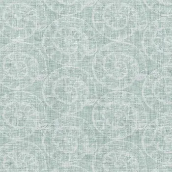 8' X 10' Green And Ivory Geometric Washable Area Rug With UV Protection
