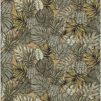 3' X 5' Khaki Gray And Yellow Geometric Washable Area Rug With UV Protection