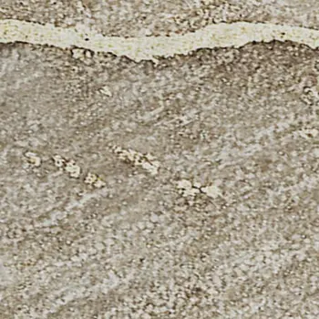 5' X 8' Beige And Taupe Abstract Washable Area Rug With UV Protection