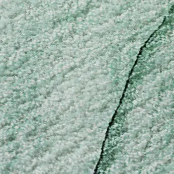 10' X 14' Blue And Green Abstract Washable Area Rug With UV Protection