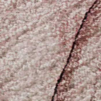 9' X 12' Blush And Ivory Abstract Washable Area Rug With UV Protection