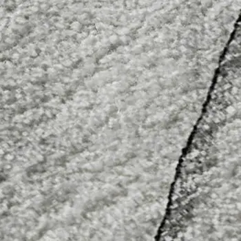 3' X 5' Gray And Charcoal Abstract Washable Area Rug With UV Protection
