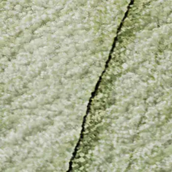 9' X 12' Green And Ivory Abstract Washable Area Rug With UV Protection