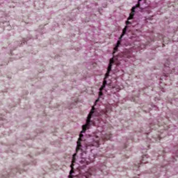 3' X 5' Pink And Ivory Abstract Washable Area Rug With UV Protection