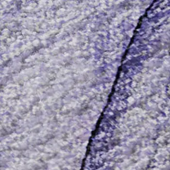 3' X 5' Purple And Ivory Abstract Washable Area Rug With UV Protection