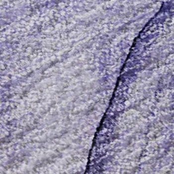 8' X 10' Purple And Ivory Abstract Washable Area Rug With UV Protection